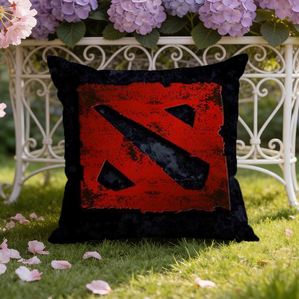 Игровой Крутой D-Dota 2 Наволочка для Подушки Дома и в Машине Двухсценарная Наволочка: Двусторонняя конструкция для максимального комфорта