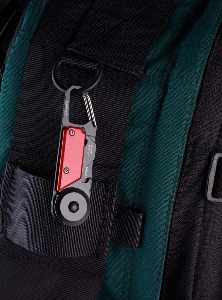 TROIKA Egon Gold Mini with Cardboard Cutter Multi-Tool (TR-KTL26-GO)