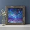 Алмазная картина Звездное небо, полный дрель, набор страз, Алмазная вышивка, пейзаж, вышивка крестом, ремесленный домашний декор