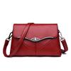 Women Bag Simple Middle-aged Mother Handbags Wild Messenger Bag Leather Fashion Ladies Shoulder Bag