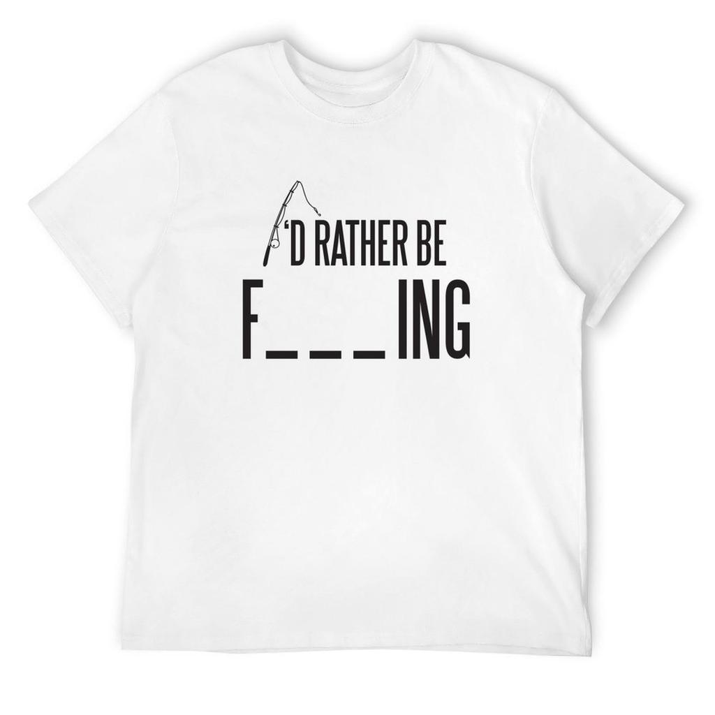 I'd rather be fishing T-Shirt Blouse plus size tops sublime clothing for men