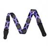 IRIN Guitar Strap Adjustable Polyester Belt PU Leather Ends for Acoustic Folk Classic Electric Guitar Bass