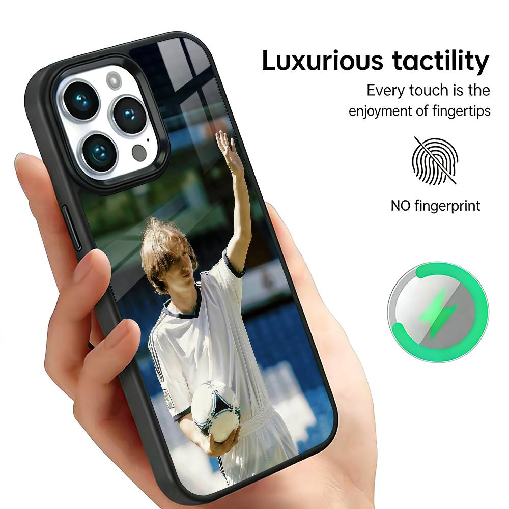 L-Luka M-Modric Croatian Maestro Phone Case For iPhone17,16,15,14,13,12,11 Plus,Pro Max, New Magnetic Wireless Charging