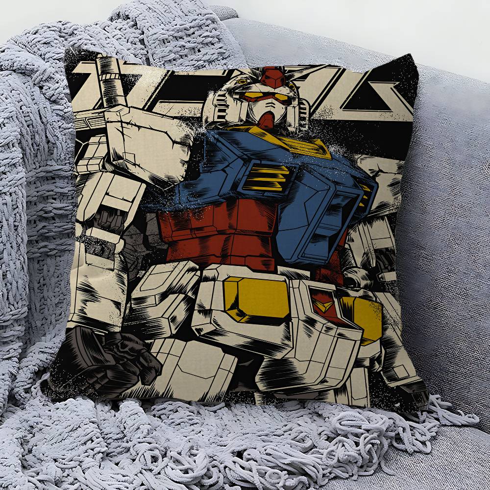 Аниме G-Gundams Персонализированная Наволочка Детская Спальня Декор Дикой Вечеринки Наволочка Подарок на День Рождения Ребенка Душ