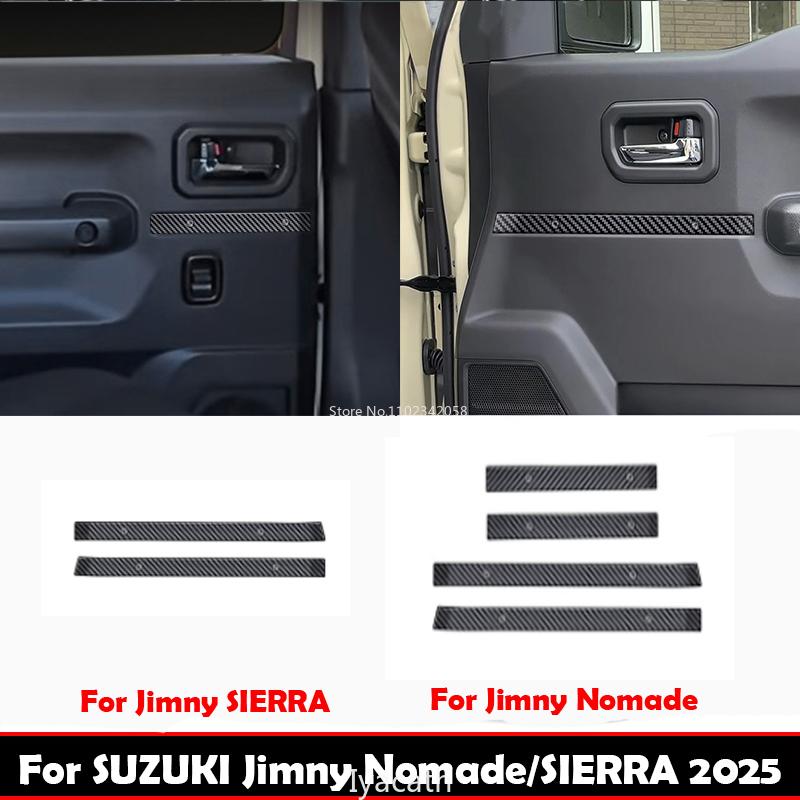 ДЛЯ SUZUKI Jimny Nomade 5/SIERRA 3 2025 Внутренняя накладка под ручку двери Защитная накладка на ручку двери Аксессуары для интерьера