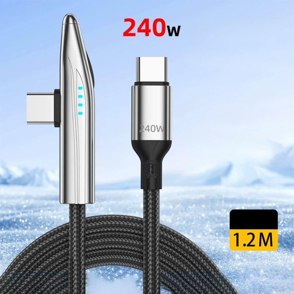 Double Headed USB Type C to C Cable Lightweight Type C Data Cable Mobile Phone Accessories