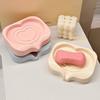 Держатель для мыльницы с быстросохнущим дизайном, противоскользящим основанием, функциональный держатель для мыла, пластиковая мыльница, декор для ванной