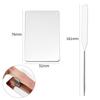 2PC Portable Makeup Mixing Stick Stainless Steel Face Cream Mixing Tool  Make Up Tool