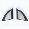 Carbon Fiber Front Window Speaker Cover Trim For Toyota Highlander 2021-2024