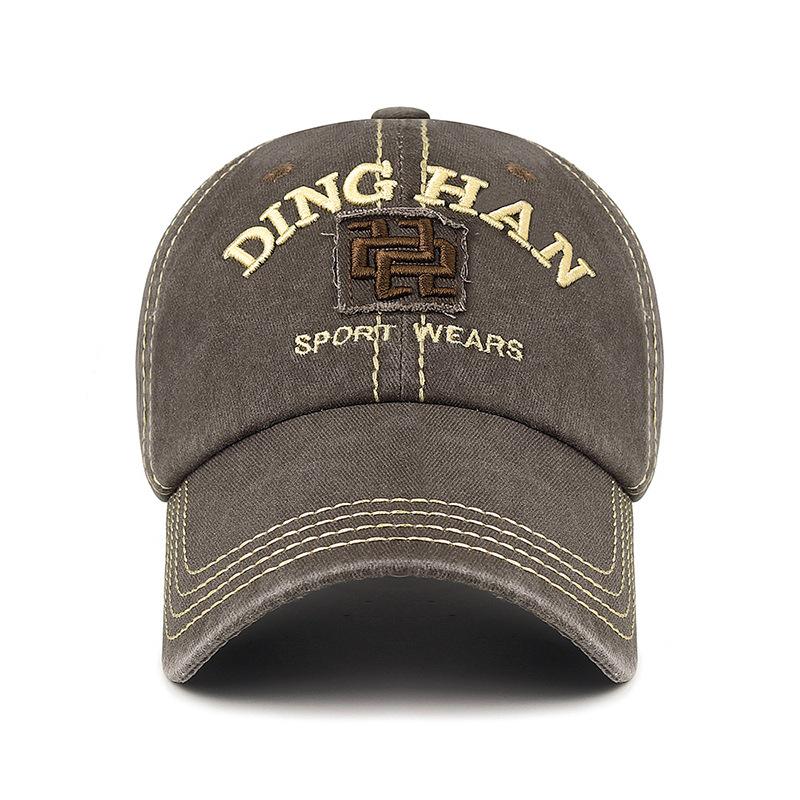 Northwood Cotton Washed Letter Baseball Cap for Men Outdoor Unisex Snapback Hat Caps Kpop Trucker Cap Adjustable 55-60 Cm