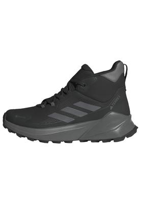Трекинговые ботинки Terrex Trailmaker Mid Cut Hiking NJB87 Core Four cm [Adidas] 2.0 Gore-Tex женские черные/углеродные/серые (IE9066) 24,0