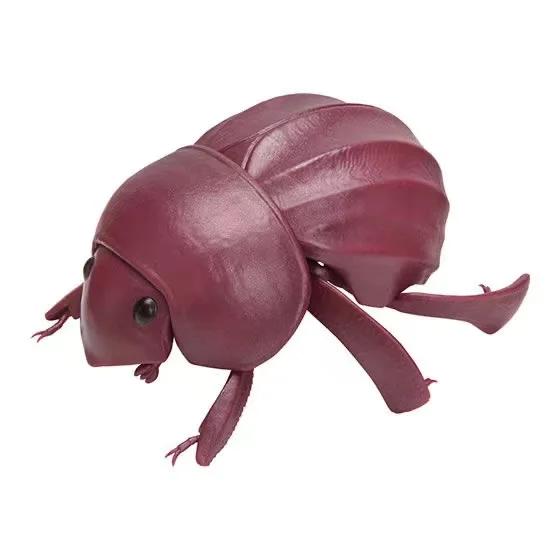 Bandai Genuine Gashapon Toys Giant Insect Pillworm Pillbug Ladybug Giant Isopod Joints Movable Simulation Model Ornaments Charms