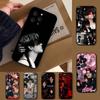 Чехол для телефона певца Y-Yeonjun для iPhone 1716 15 14 13 Pro Max 11 12 Mini X Xs XR Черный силиконовый чехол