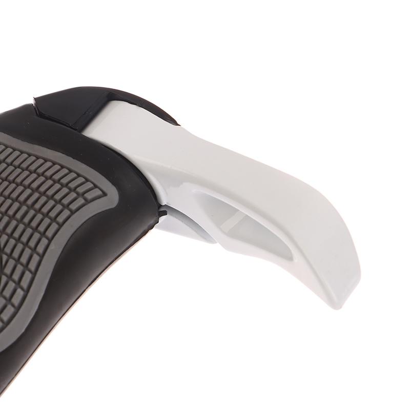 Ручка для горного велосипеда из овечьего рога, противоударная и пылезащитная резиновая ручка для велосипеда, двусторонний блокирующий аксессуар