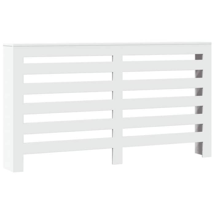 VidaXL White Radiator Cover 149x20x82 Cm Engineered Wood, Radiator Cap, Top Radiator Cover, Profile Radiator 852699