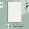 Spiral Bound A5/B5 Notebook: Lined, Grid, & Blank Pages, Ideal for Students and Planning