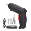 Electric Drill Set USB Rechargeable Cordless Head Light One Button Reverse Magnetic Connector Heat Dissipation with Accessories