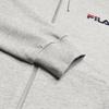Men's FILA Jackets Unisex Soft Heather Gray Hooded (Non-detachable) Moderate Straight Fit