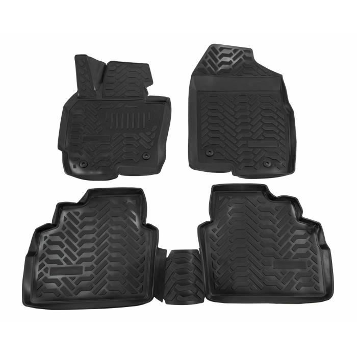 Tapis De Sol En Caoutchouc - J&amp;J AUTOMOTIVE - Mazda CX-5 2012-2017 - Antidérapant - Sur Mesure - TPE Non Toxique