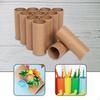 12 Pieces Craft Rolls Eco Friendly Round Premium Paper Towel Tubes for Crafts Arts Projects
