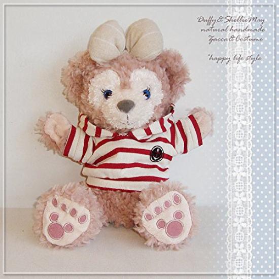 Костюм Даффи ШеллиМей Ручная кукла Размер Толстовка с капюшоном Бордовый tops21-hp