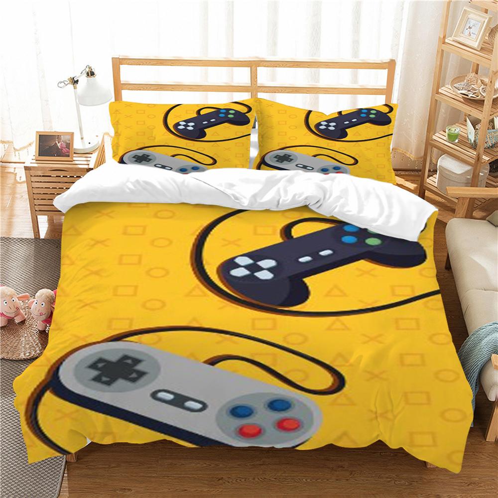 3D Cool Gamepad Bed Set Quilt Covers Comfortable Duvet Cover Home Bedroom Decor Hot Sale Bedding Cover Set