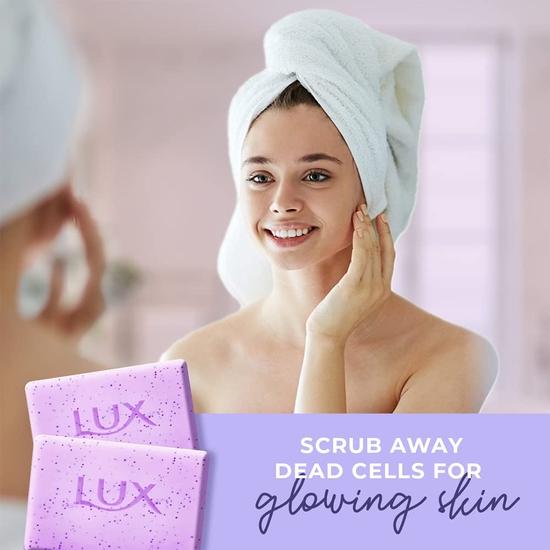 Lux Essence of Himalayas Лаванда и витамин С Отшелушивающее мыло 5 x 125 г