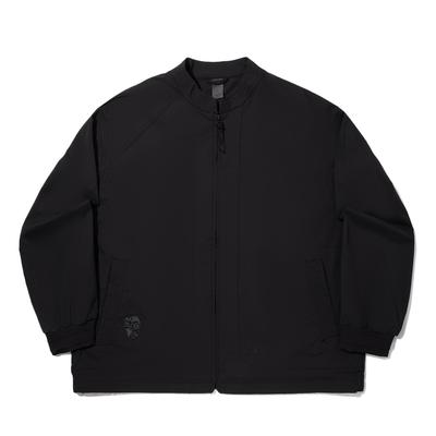 Li Ning X Jackie Chan Collaboration Kung Fu Series Удобная повседневная простая свободная однотонная спортивная куртка со стоячим воротником AFDV225-2