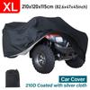 210D Oxford Cloth XL/XXXL ATV Cover, All-Terrain Vehicle Cover, Suitable for Four-Wheeled Vehicles Such As Forklifts