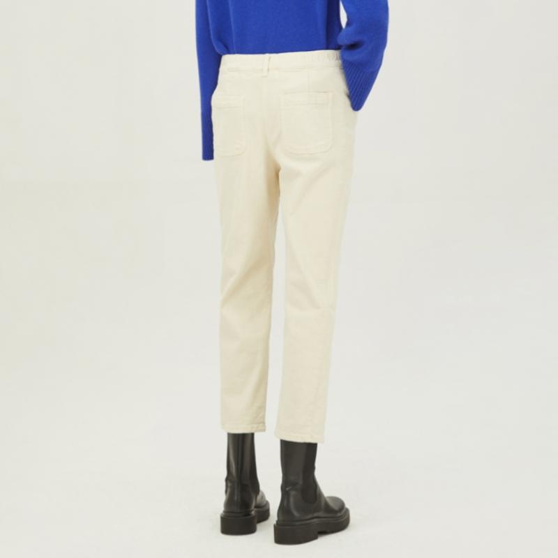  Брюки Benetton Benetton Back Banding Dying Brushed Slim Baggy Pants Badpb3361 Iv