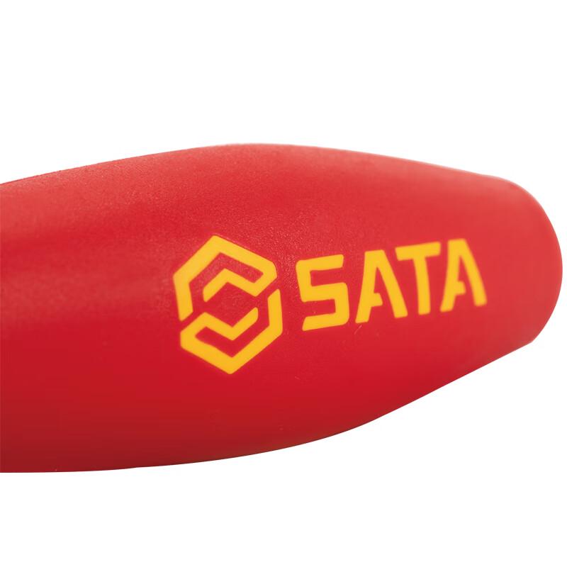 SATA VDE 1000V Insulated Slotted Screwdriver
