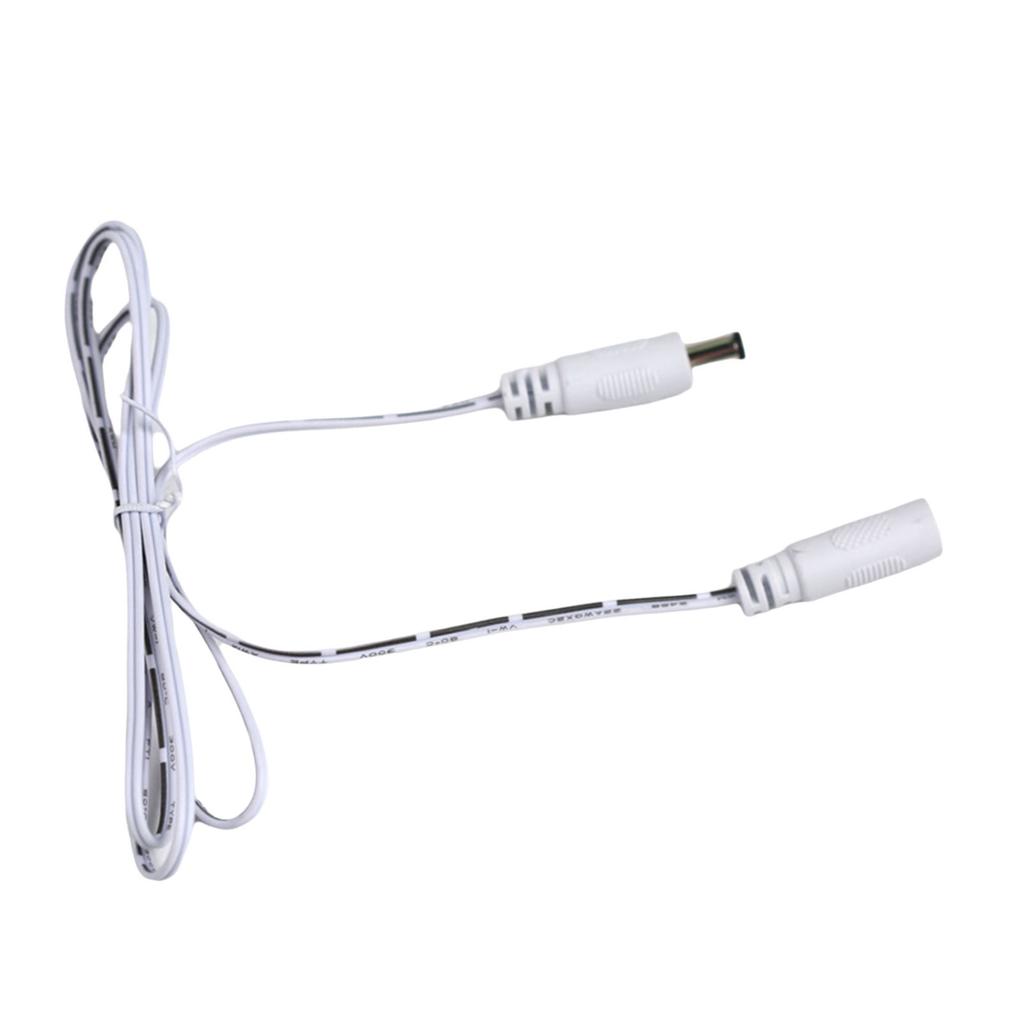 Кабель-удлинитель питания 5,5x2,1 мм, разъем «папа-мама», кабель-адаптер, удлинительный провод, штекер питания типа «бочонок» «папа-мама», адаптер питания