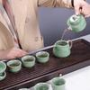 Bafangli Longquan Imperial Kiln 10-Piece Ceramic Tea Set