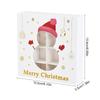1/3/6pcs Christmas Candy Cookie Box Gift Wrap Packaging Decoration 2024 Christmas Party Supplies Kids Favors Natal New Year 2025