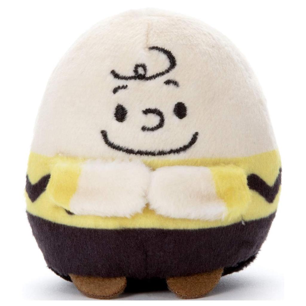 Takara Tomy Arts Peanuts minimaginationTOWN Mini Friends Charlie Brown Plush Toy, Approximately 6cm Tall