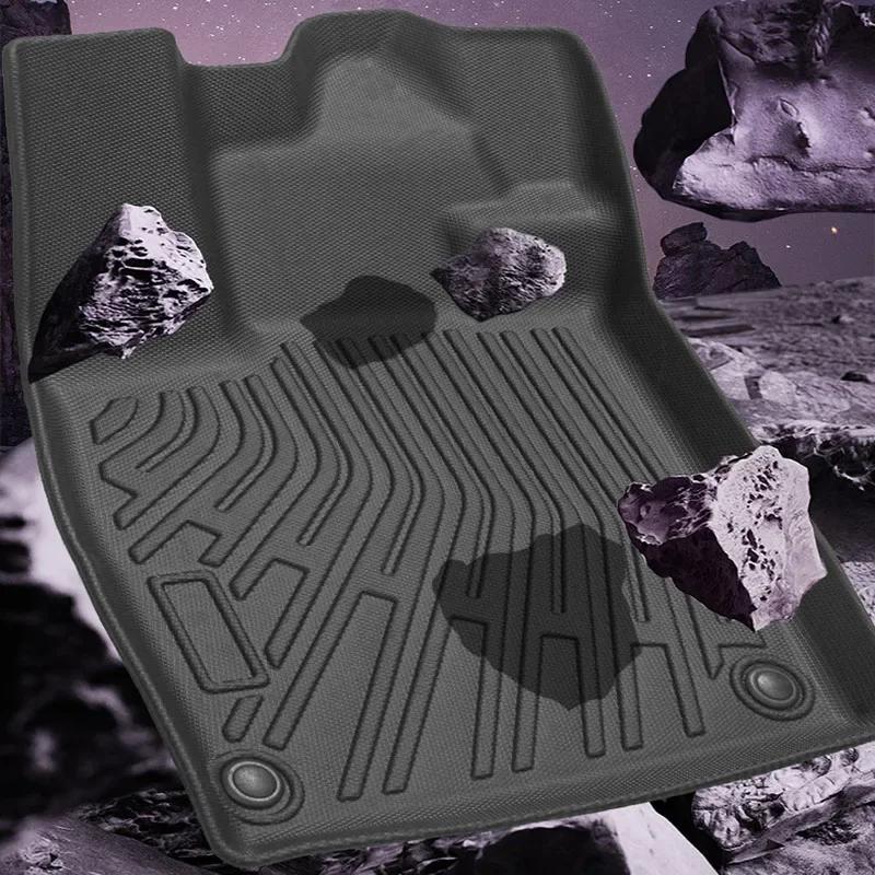 For BYD SHARK 2025 2024 TPE Custom Car Floor Mats Waterproof Carpet Auto Interior Accessories