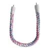 1PC Pet Bird Bite Toy Parrot Color Cotton Rope Toys Elastic Parrot Climbing Toys Sturdy Bird Swing rope Pet Cage Toy Swing Stand