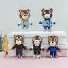 30 см Kawaii Kanye Dropout Bear Teddy Bear Плюшевые игрушки Kanye West Выпускной Мягкий домашний декор комнаты подарок на день рождения