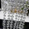 Seven-Color Transparent Crystal Bead Curtain for Wedding and Christmas Tree Decoration