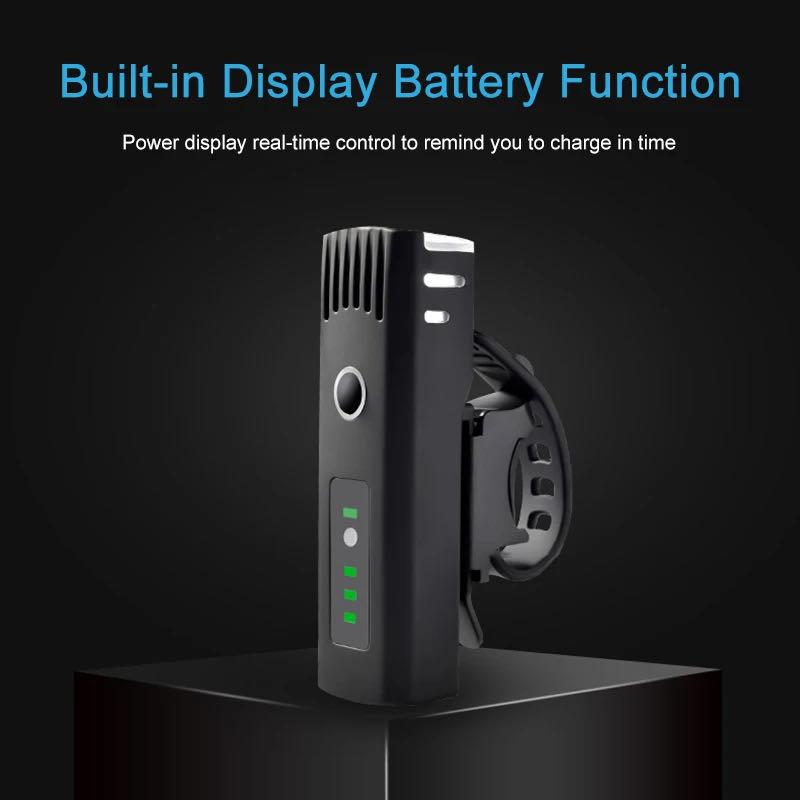 Умный индукционный передний велосипедный фонарь и задний фонарь LED USB-перезаряжаемый для MTB-велосипеда, велосипедный фонарик