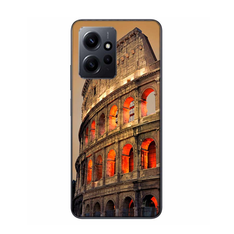 Colosseum Rome Italy Phone Case For Redmi Note 13 5G 14 Pro Plus Redmi 12 12C 13C 14C 10 10A 10C 9 9C 9T 9A 8 8A K70 Pro TPU Cle