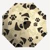 1PC Pug Bone Umbrella-8-Rib Reinforced Portable Folding Travel Suitable for All Seasons Outdoor Daily Use  -J0344
