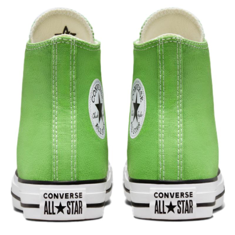 Converse Трендовые парусиновые кеды Chuck Taylor All Star с высоким верхом, унисекс, зеленые и белые
