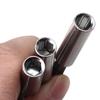 1/4" Quick Release Screwdriver Power Tools Extension Hex Shank Drill Bit Holder Extender Rod Socket