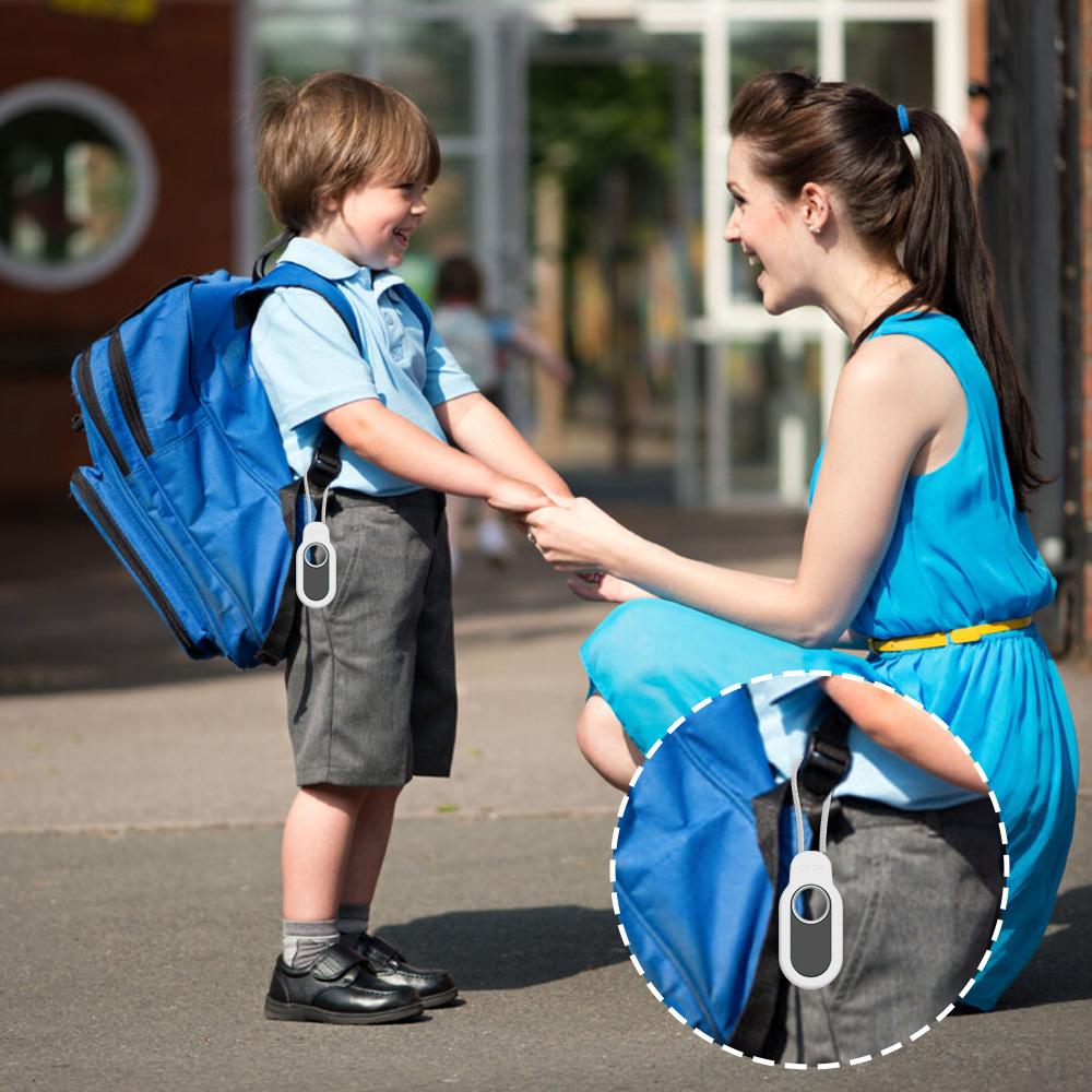 For Samsung SmartTag2 Case with Wire Cable - Secure GPS Tracker Holder Cover for Keys, Wallet, Luggage Anti-fall Case