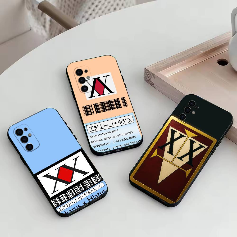 Чехол для телефона HxH Hunter X License Черный Силиконовый Мягкий Для Samsung S25,S24,S21,S22,S23,S30,Ultra,S20,Plus,Fe,Lite