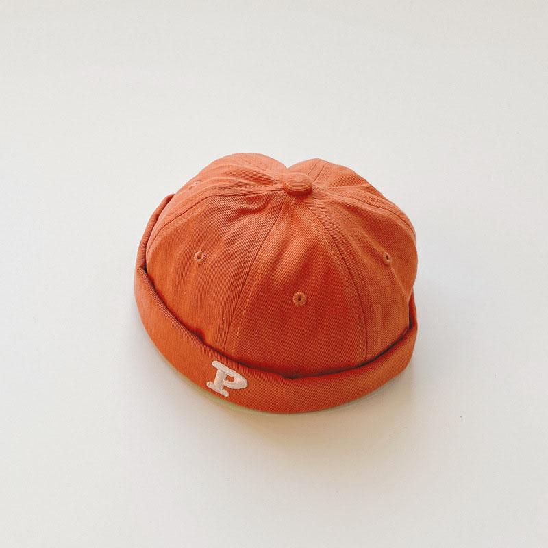 Новые детские шапки без полей с принтом букв, однотонные, для мальчиков и девочек, хип-хоп, крутые, регулируемые детские шапки-бини в стиле Харадзюку