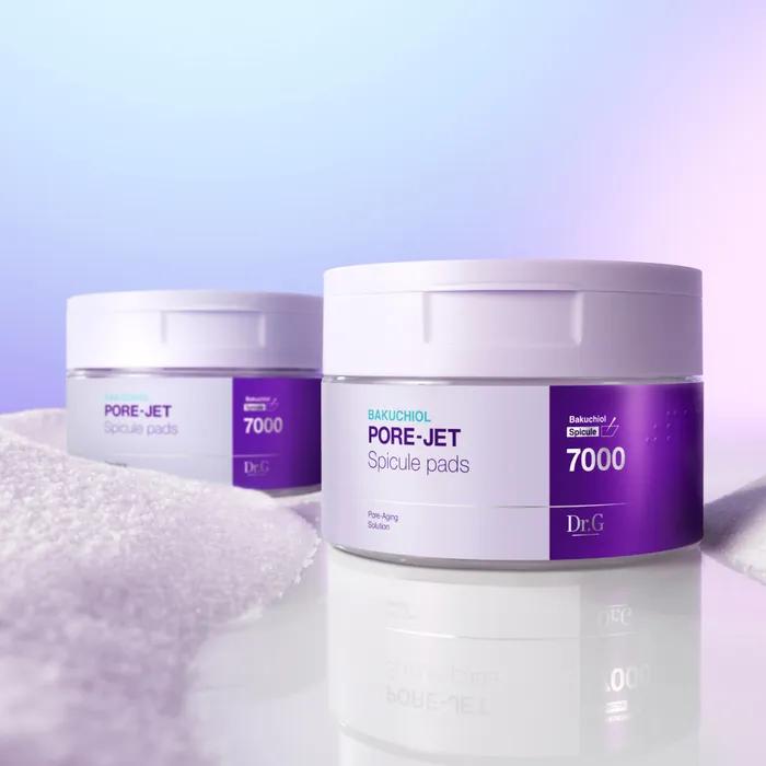 Smooth Pore Completion_NEW 1+1 Bakuchiol Pore Jet Spicule Pad 30 sheets