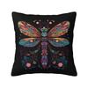 Custom Funny Colorful Dragonfly Cushion Covers Soft Cute Pillows Home Decoration