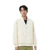 Li Ning X Jackie Chan Collaboration Kung Fu Series Solid Color Casual Loose Jacket Men Jacket Paper-White AJDU101-3